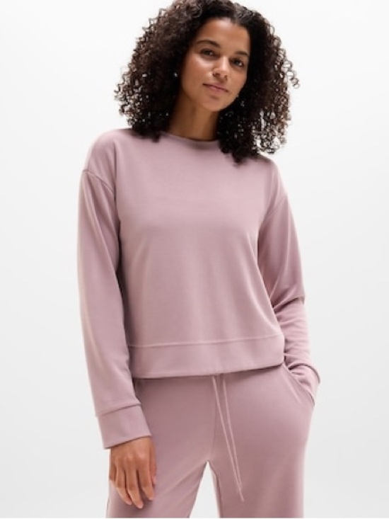 Athleta Tops - Seasoft Crewneck Sweatshirt